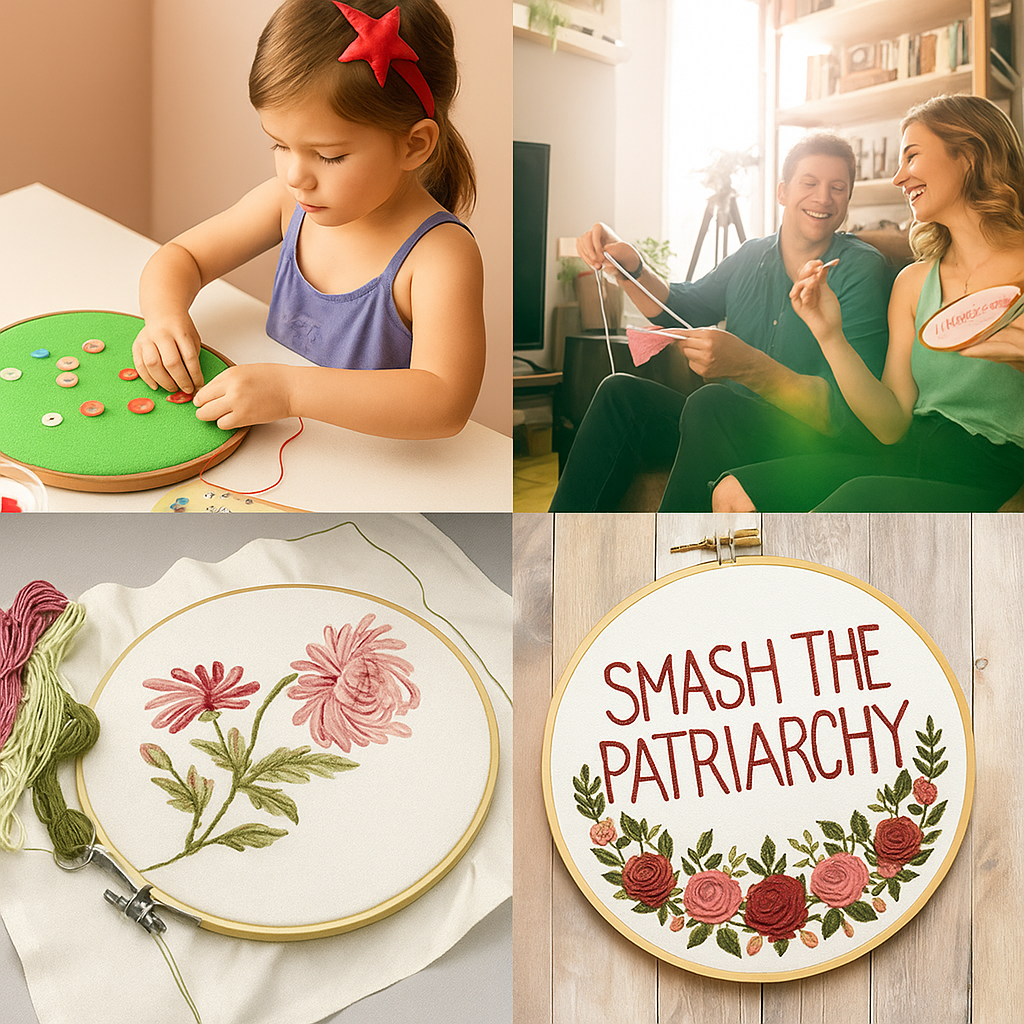 Punchly™ - Embroidery Punch Needle Pen Set