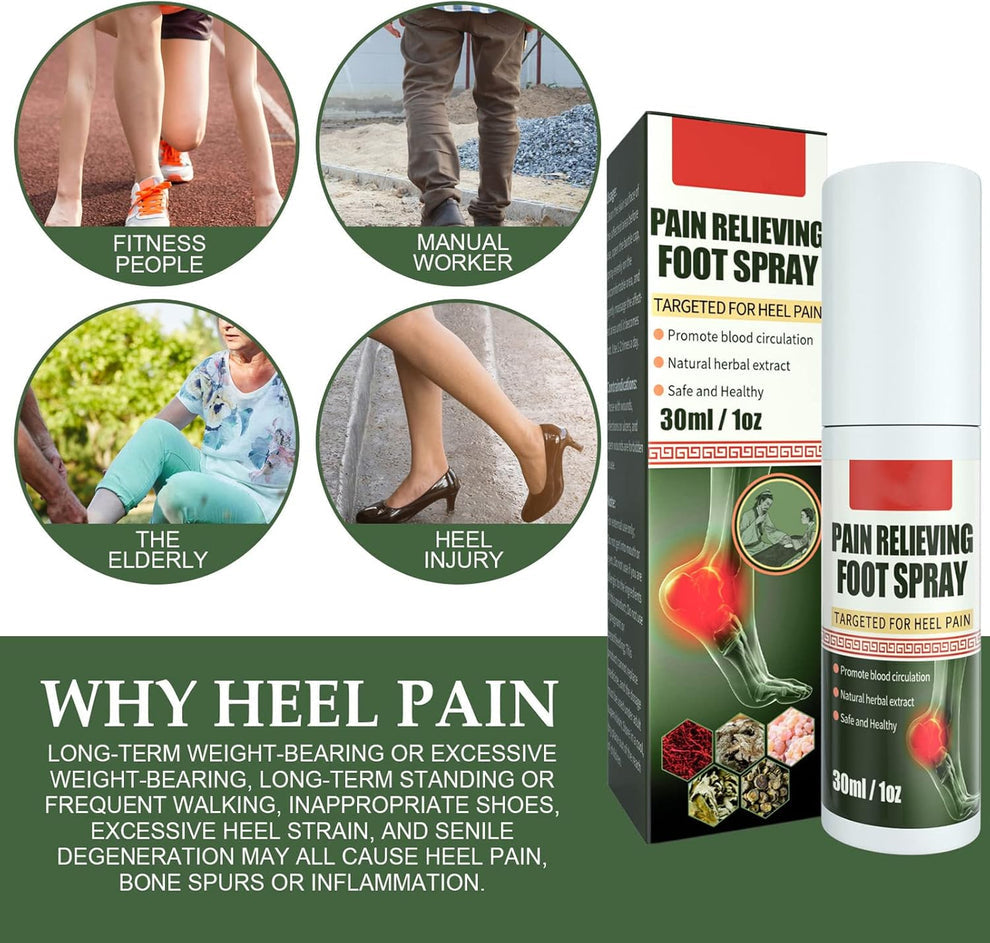 ReliefSpray™ Foot & Joint Pain Relieving Spray - (Buy 1 Get 1 Free)