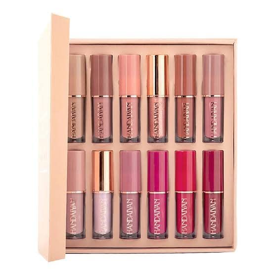 Liquide matte Lipstick 12Pcs Set waterproof long lasting