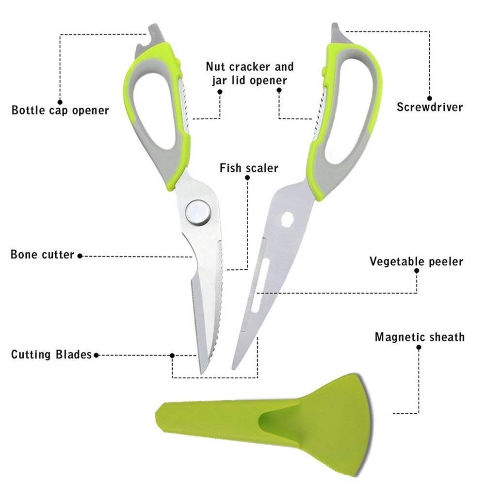 SlicePro™ - 7 in 1 Multifunctional Kitchen Scissor