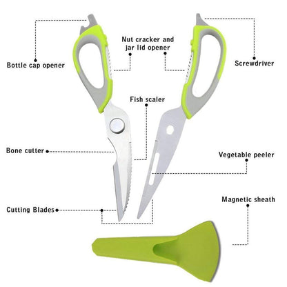 SlicePro™ - 7 in 1 Multifunctional Kitchen Scissor