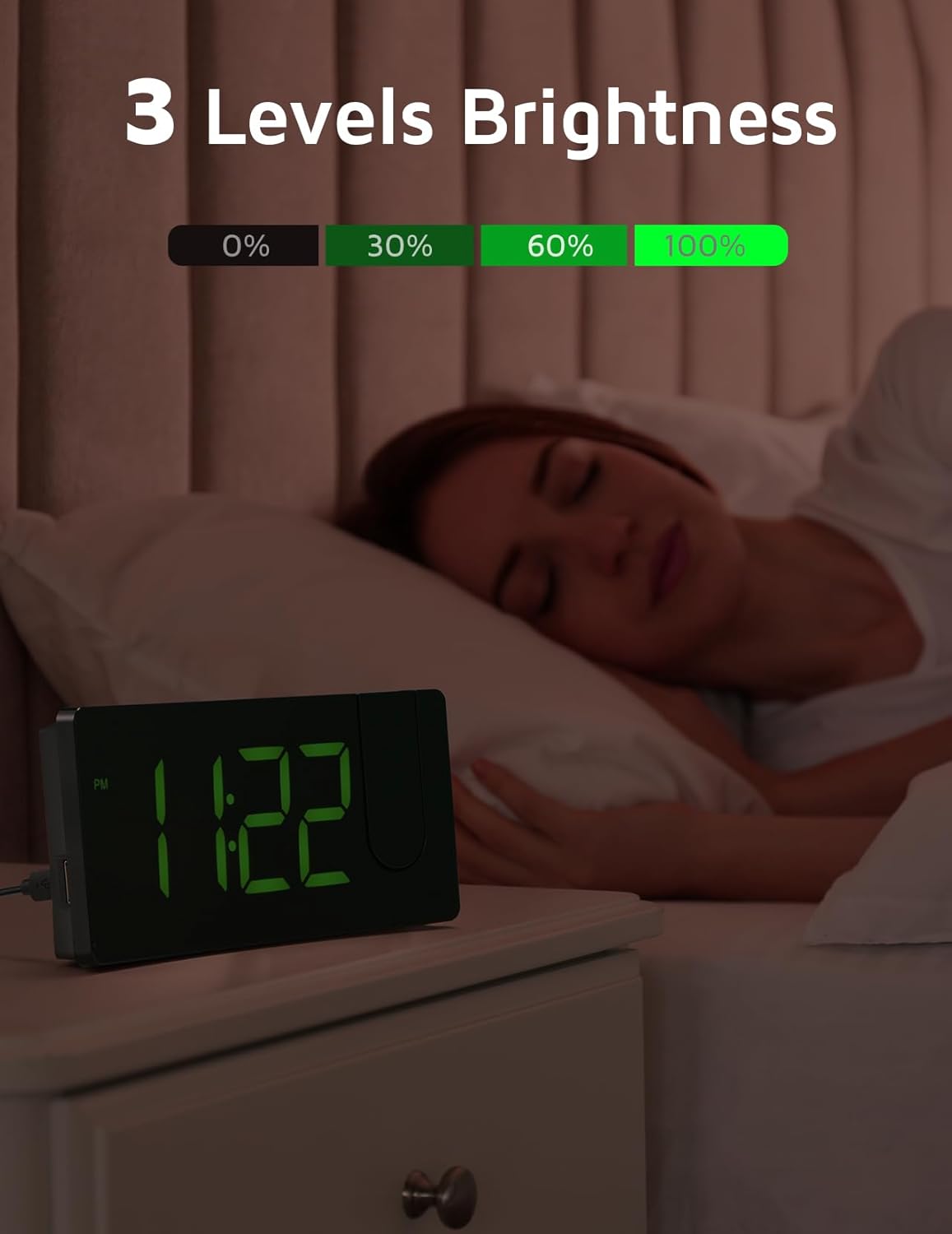 Projeclock™ - 180 degrees Projector Clock