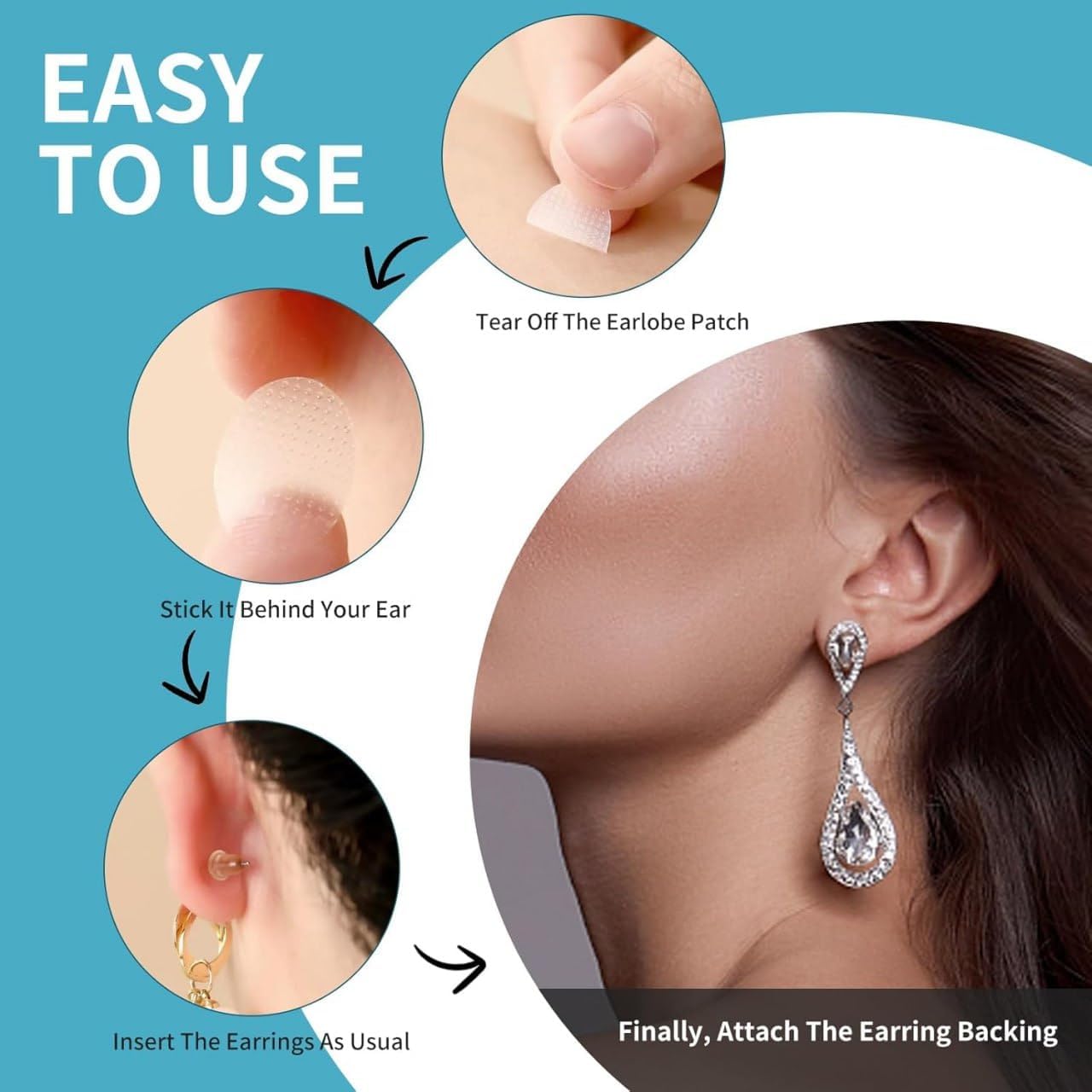 Lobexa™ - Earlobe Support Patches (200 PCS)