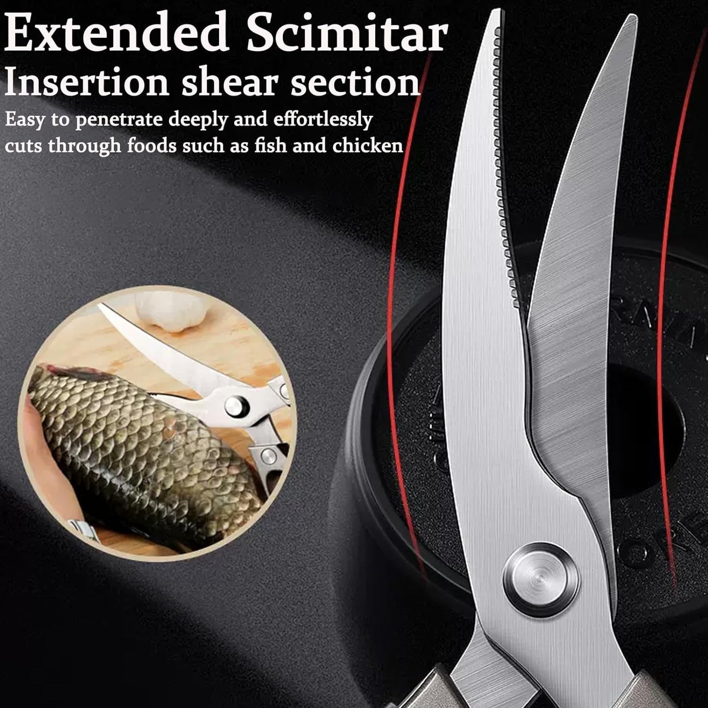 SlicePro™ - 7 in 1 Multifunctional Kitchen Scissor