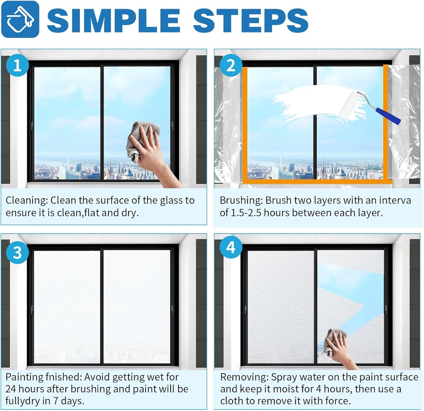 Frosted Glass Paint (Buy 1 Get 1 Free)