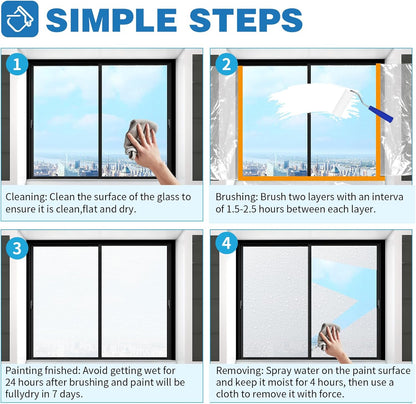 Frosted Glass Paint (Buy 1 Get 1 Free)