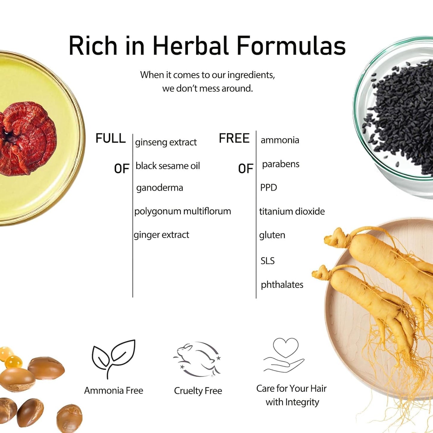 3 in 1 Herbal Hair Dye Shampoo (Buy 1 Get 1 Free)