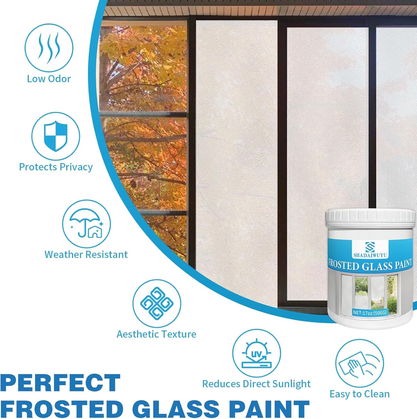 Frosted Glass Paint (Buy 1 Get 1 Free)