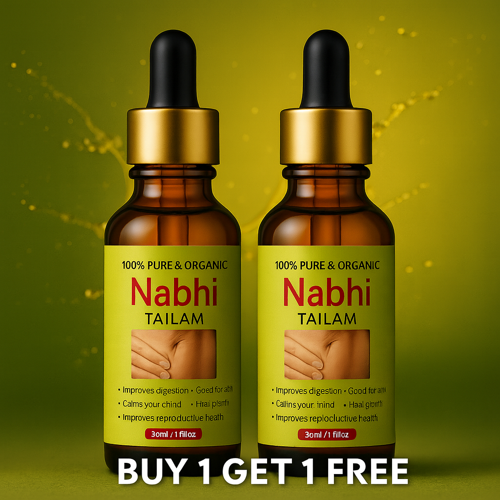 Ayurvedic Nabhi Therapy Oil (Buy 1 Get 1 Free)
