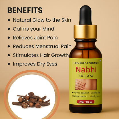 Ayurvedic Nabhi Therapy Oil (Buy 1 Get 1 Free)