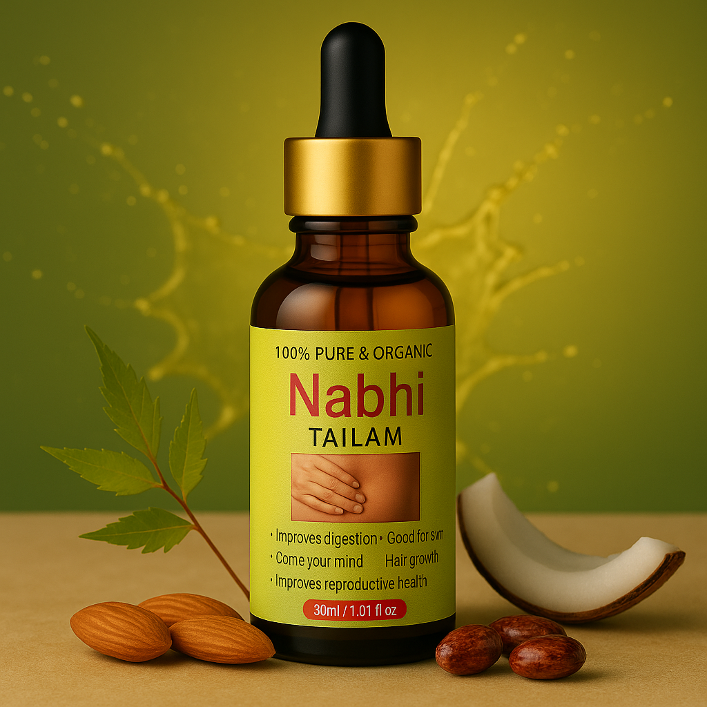 Ayurvedic Nabhi Therapy Oil (Buy 1 Get 1 Free)