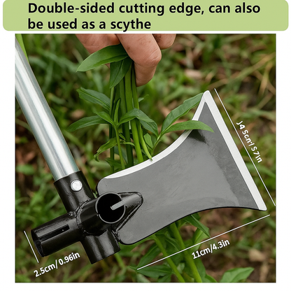 3-in-1 Garden Flat Stainless Steel Shovel
