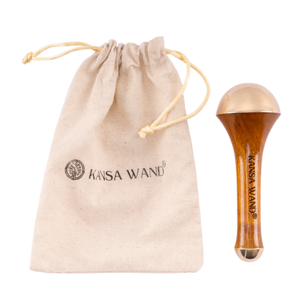 100% Pure Kansa Wand 2-in-1 (Face & Foot Detox Massager)