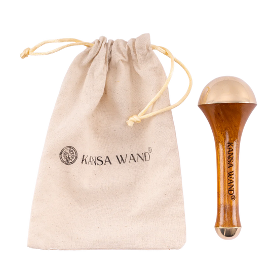 100% Pure Kansa Wand 2-in-1 (Face & Foot Detox Massager)