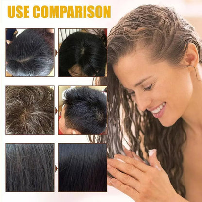 Long Lasting Natural Hair Dye Shampoo 100ML (Buy 1 Get 1 Free)